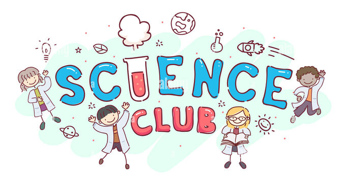illustration-avec-le-stickman-mots-science-club-entoure-par-de-jeunes-enfants-r20ndk.jpg